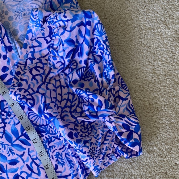 Lilly Pulitzer Blue and Pink Women's Dress, S, NWOT - Picture 8 of 10